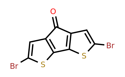 2,6-Dibromo-4H-cyclopenta[1,2-b:5,4-b']dithiophen-4-one