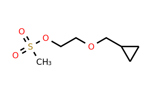 CAS 63659-84-7 | 2-(cyclopropylmethoxy)ethyl methanesulfonate