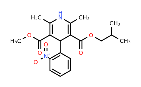 CAS 63675-72-9 | 3-methyl 5-(2-methylpropyl) 2,6-dimethyl-4-(2-nitrophenyl)-1,4-dihydropyridine-3,5-dicarboxylate