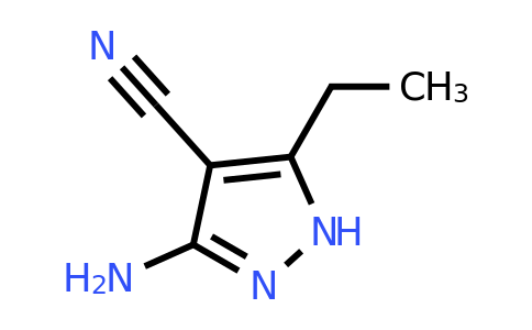 CAS 63680-91-1 | 3-Amino-5-ethyl-1H-pyrazole-4-carbonitrile