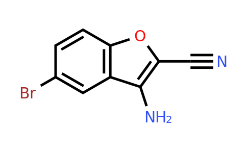 CAS 636992-54-6 | 3-amino-5-bromobenzofuran-2-carbonitrile