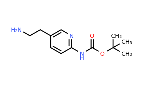 CAS 637015-72-6 | Tert-butyl 5-(2-aminoethyl)pyridin-2-ylcarbamate