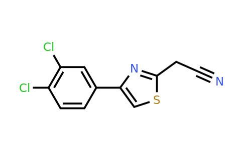 CAS 637015-80-6 | 2-[4-(3,4-dichlorophenyl)-1,3-thiazol-2-yl]acetonitrile