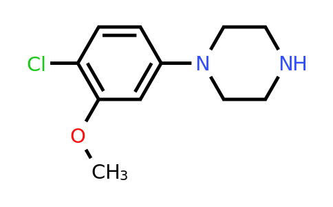 CAS 637022-44-7 | 1-(4-chloro-3-methoxyphenyl)piperazine