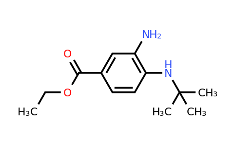 CAS 637041-67-9 | Ethyl 3-amino-4-(tert-butylamino)benzoate