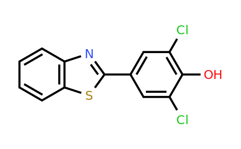 CAS 637302-77-3 | 4-(1,3-benzothiazol-2-yl)-2,6-dichlorophenol
