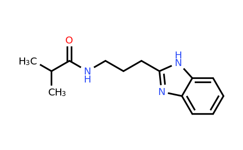CAS 637322-75-9 | N-[3-(1H-1,3-Benzodiazol-2-yl)propyl]-2-methylpropanamide