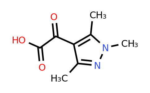 CAS 637336-34-6 | 2-oxo-2-(trimethyl-1H-pyrazol-4-yl)acetic acid