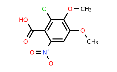 CAS 637347-71-8 | 2-chloro-3,4-dimethoxy-6-nitrobenzoic acid