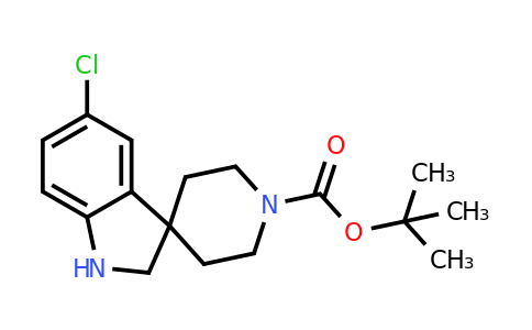CAS 637362-21-1 | tert-butyl 5-chlorospiro[indoline-3,4'-piperidine]-1'-carboxylate