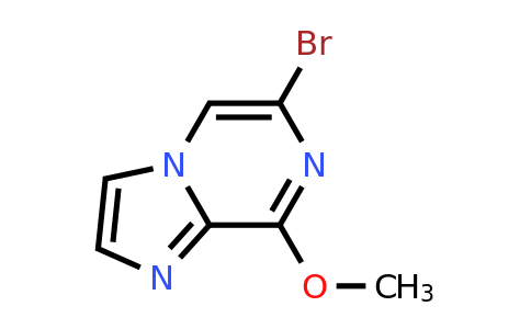 CAS 63744-25-2 | 6-Bromo-8-methoxyimidazo[1,2-A]pyrazine