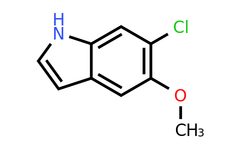 CAS 63762-72-1 | 6-chloro-5-methoxy-1H-indole