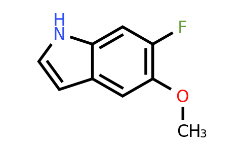 CAS 63762-83-4 | 6-fluoro-5-methoxy-1H-indole