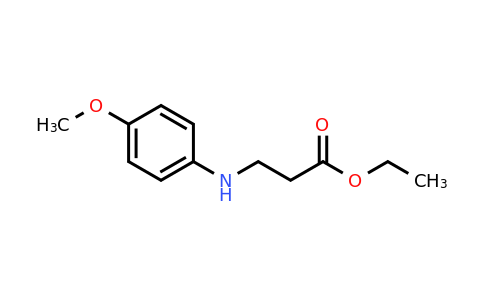 CAS 63767-58-8 | Ethyl 3-((4-methoxyphenyl)amino)propanoate