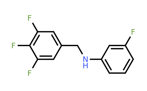 CAS 637744-49-1 | 3-Fluoro-N-(3,4,5-trifluorobenzyl)aniline