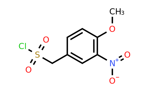 CAS 6378-24-1 | (4-methoxy-3-nitrophenyl)methanesulfonyl chloride