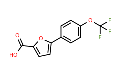 CAS 638160-01-7 | 5-[4-(Trifluoromethoxy)phenyl]furan-2-carboxylic Acid