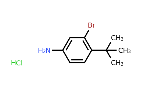 CAS 63818-33-7 | 3-bromo-4-(tert-butyl)aniline hydrochloride