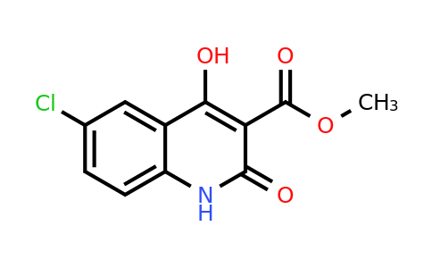 CAS 638192-18-4 | Methyl 6-chloro-4-hydroxy-2-oxo-1,2-dihydroquinoline-3-carboxylate