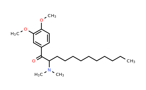 CAS 63829-00-5 | 1-(3,4-dimethoxyphenyl)-2-(dimethylamino)dodecan-1-one