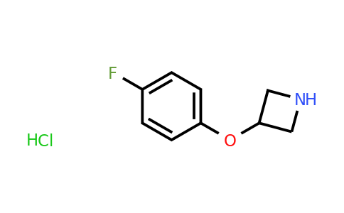 CAS 63843-78-7 | 3-(4-Fluoro-phenoxy)-azetidine hydrochloride