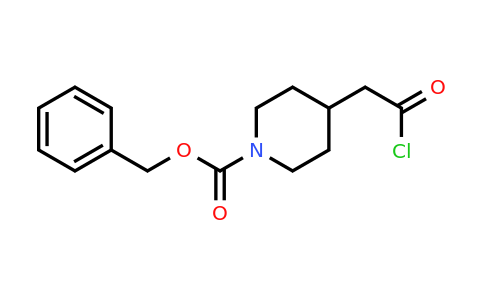benzyl 4-(2-chloro-2-oxo-ethyl)piperidine-1-carboxylate