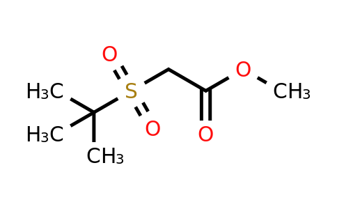CAS 63864-29-9 | methyl 2-(2-methylpropane-2-sulfonyl)acetate