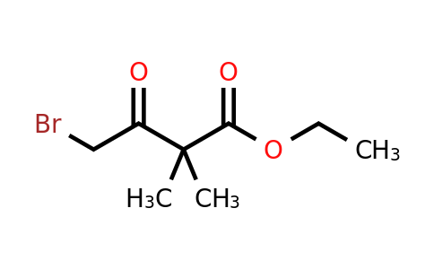 CAS 63891-88-3 | ethyl 4-bromo-2,2-dimethyl-3-oxobutanoate
