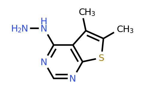 CAS 63894-54-2 | 4-hydrazinyl-5,6-dimethylthieno[2,3-d]pyrimidine