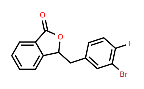 CAS 63964-50-1 | 3-(3-bromo-4-fluorobenzyl)isobenzofuran-1(3H)-one