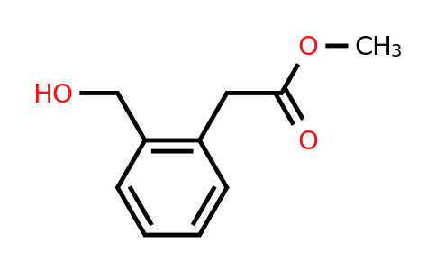 CAS 63969-91-5 | Methyl 2-(2-(hydroxymethyl)phenyl)acetate