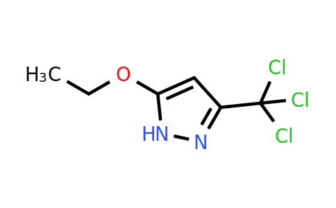 CAS 639815-73-9 | 3-(Trichloromethyl)-5-ethoxy-1H-pyrazole