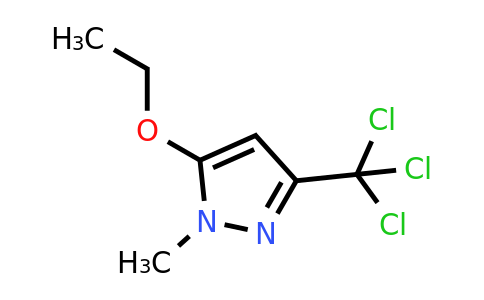CAS 639815-75-1 | 3-(Trichloromethyl)-5-ethoxy-1-methyl-1H-pyrazole