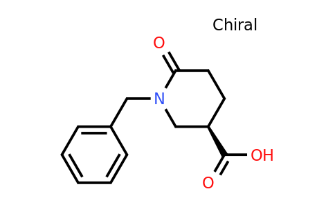 CAS 63987-66-6 | (3R)-1-benzyl-6-oxopiperidine-3-carboxylic acid