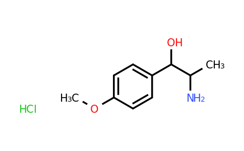 CAS 63991-23-1 | 2-amino-1-(4-methoxyphenyl)propan-1-ol hydrochloride