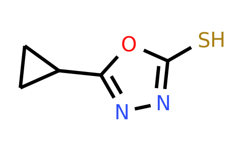 CAS 64007-54-1 | 5-cyclopropyl-1,3,4-oxadiazole-2-thiol