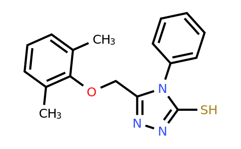 CAS 64013-53-2 | 5-[(2,6-dimethylphenoxy)methyl]-4-phenyl-4H-1,2,4-triazole-3-thiol