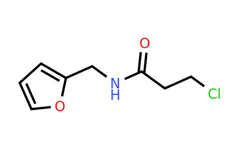 CAS 64017-87-4 | 3-Chloro-N-(furan-2-ylmethyl)propanamide