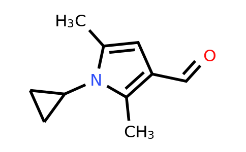 CAS 640264-45-5 | 1-Cyclopropyl-2,5-dimethyl-1H-pyrrole-3-carbaldehyde
