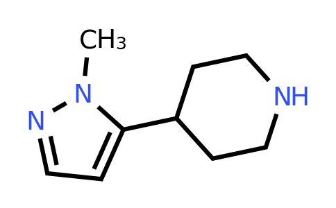 CAS 640270-01-5 | 4-(1-methyl-1H-pyrazol-5-yl)piperidine