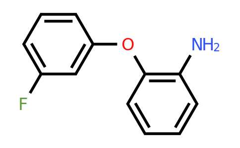 CAS 640766-67-2 | 2-(3-Fluorophenoxy)aniline
