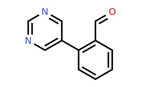 CAS 640769-71-7 | 2-(Pyrimidin-5-yl)benzaldehyde