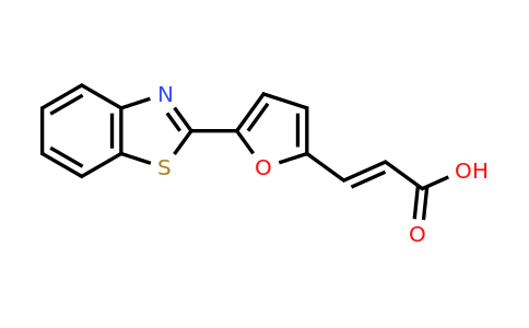 CAS 64154-13-8 | (2E)-3-[5-(1,3-benzothiazol-2-yl)furan-2-yl]prop-2-enoic acid