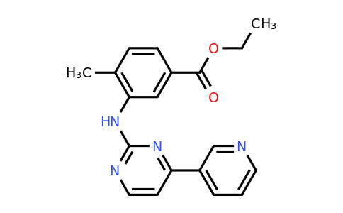 CAS 641569-97-3 | Ethyl 4-methyl-3-((4-(pyridin-3-yl)pyrimidin-2-yl)amino)benzoate