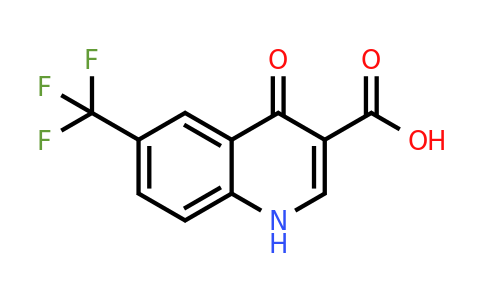 CAS 641993-21-7 | 4-Oxo-6-(trifluoromethyl)-1,4-dihydroquinoline-3-carboxylic acid