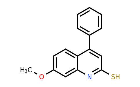 CAS 64215-65-2 | 7-methoxy-4-phenylquinoline-2-thiol