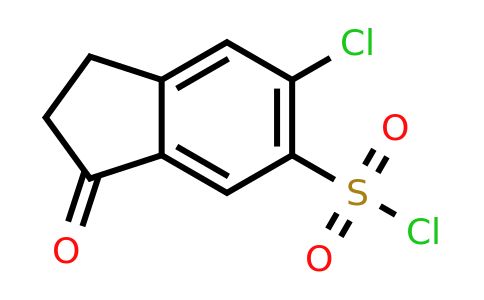 CAS 64220-32-2 | 6-chloro-3-oxo-2,3-dihydro-1H-indene-5-sulfonyl chloride