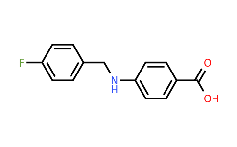 CAS 64260-96-4 | 4-((4-Fluorobenzyl)amino)benzoic acid