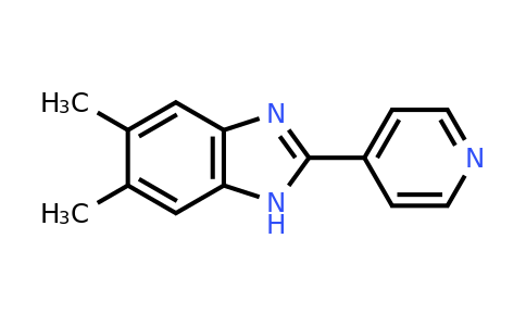 CAS 64263-00-9 | 5,6-dimethyl-2-(pyridin-4-yl)-1H-benzo[d]imidazole