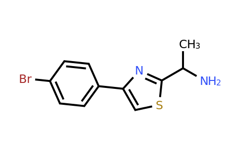 CAS 642929-49-5 | 1-[4-(4-bromophenyl)-1,3-thiazol-2-yl]ethan-1-amine